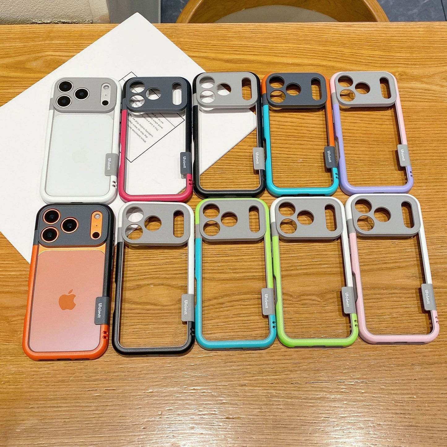 Dual-color border phone case