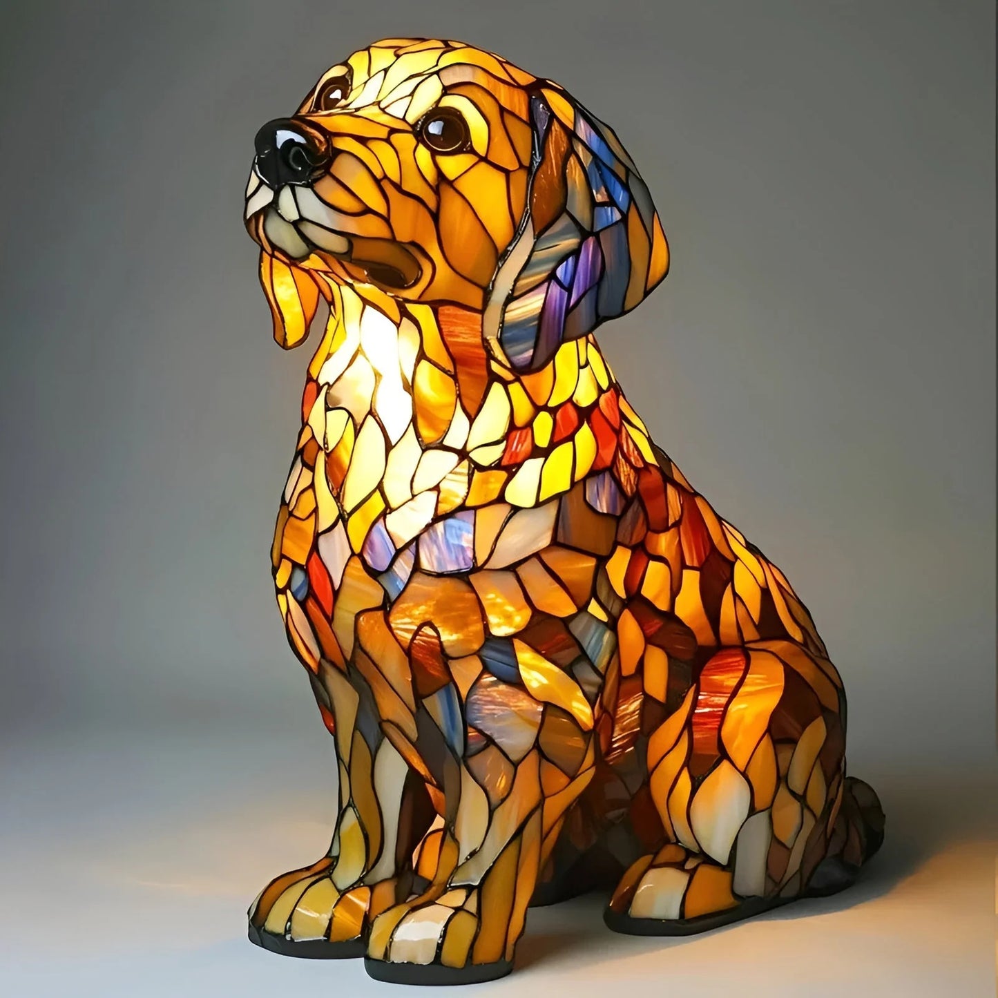 Resin Statue LED Light Ornament