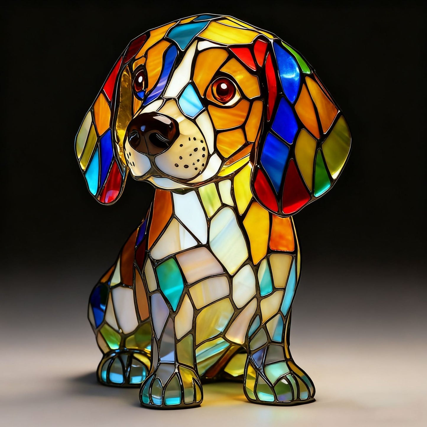 Resin Statue LED Light Ornament