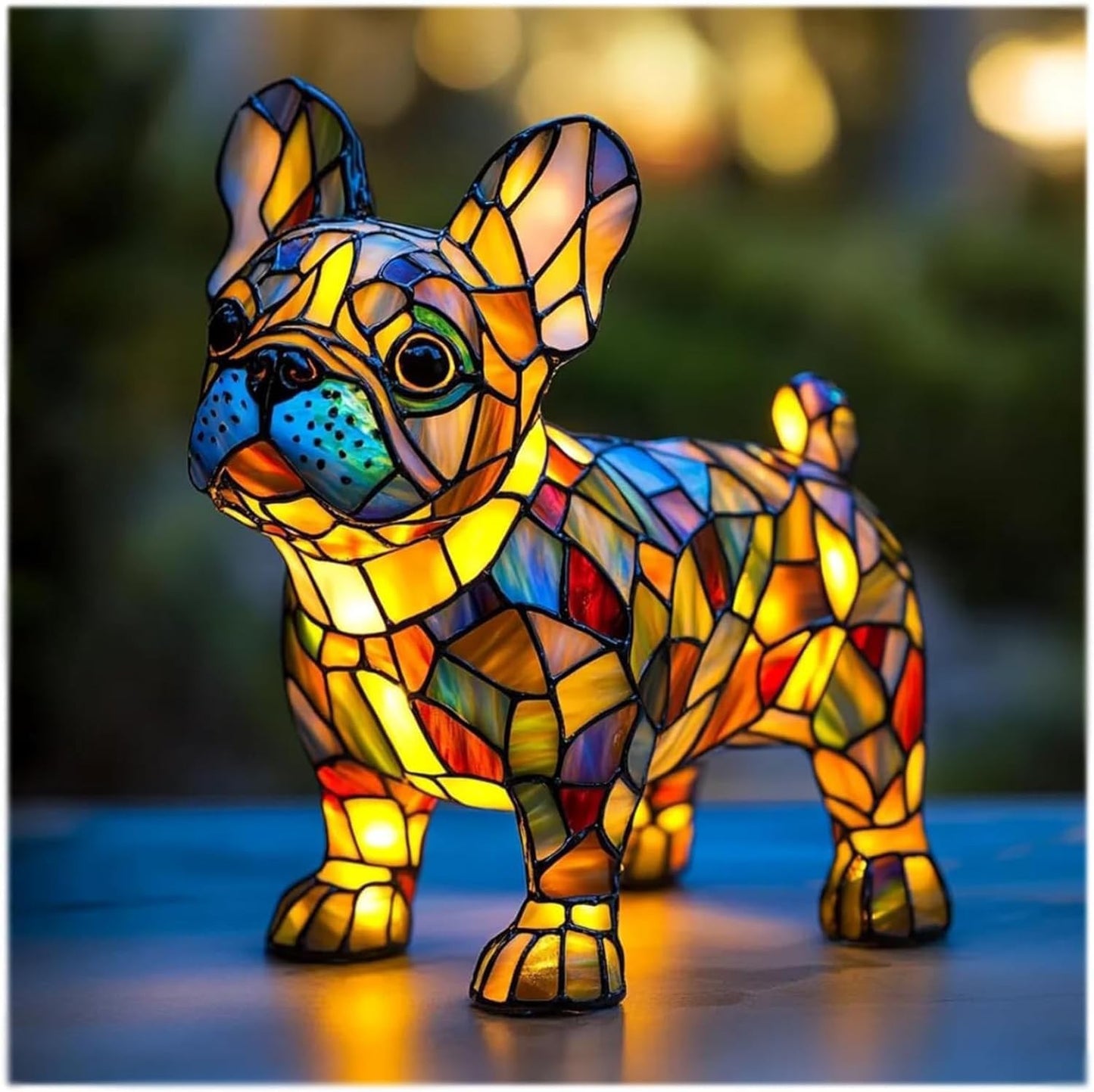Resin Statue LED Light Ornament