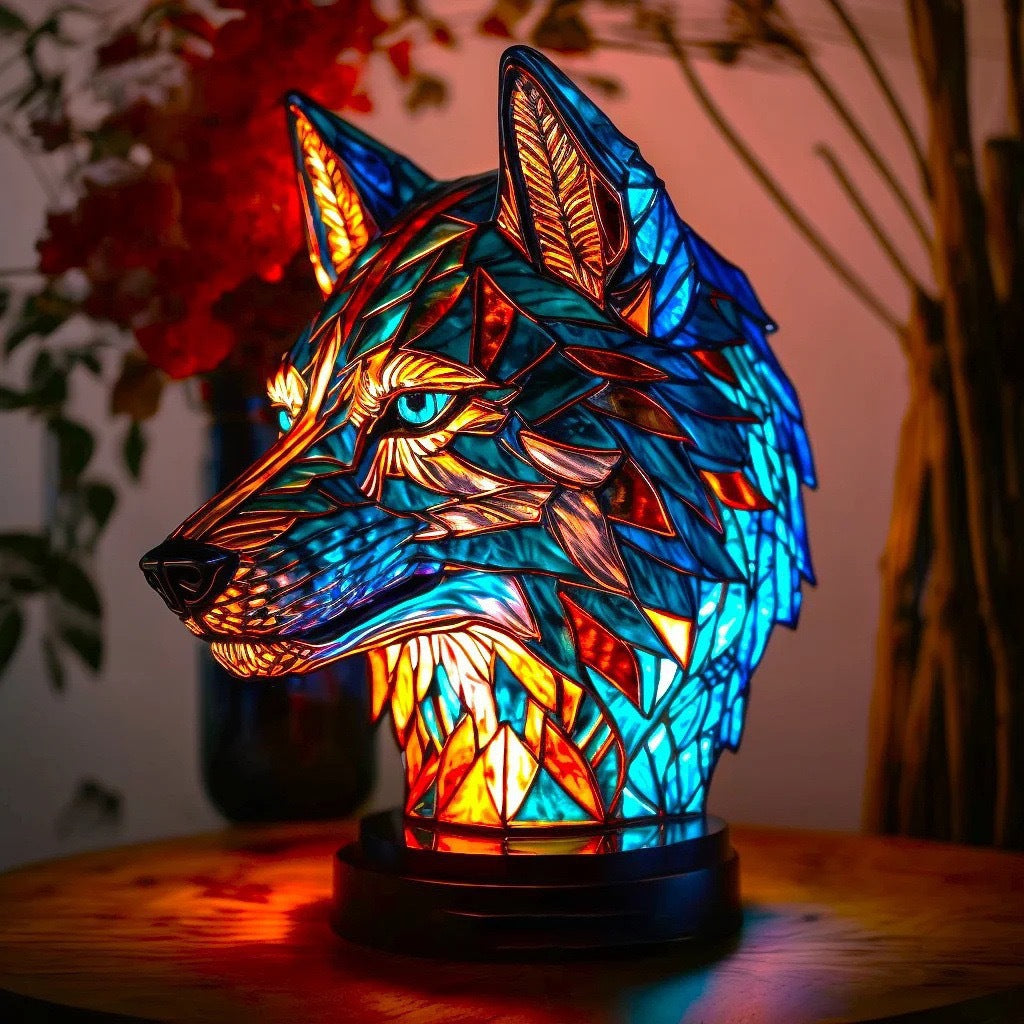 Resin Statue LED Light Ornament