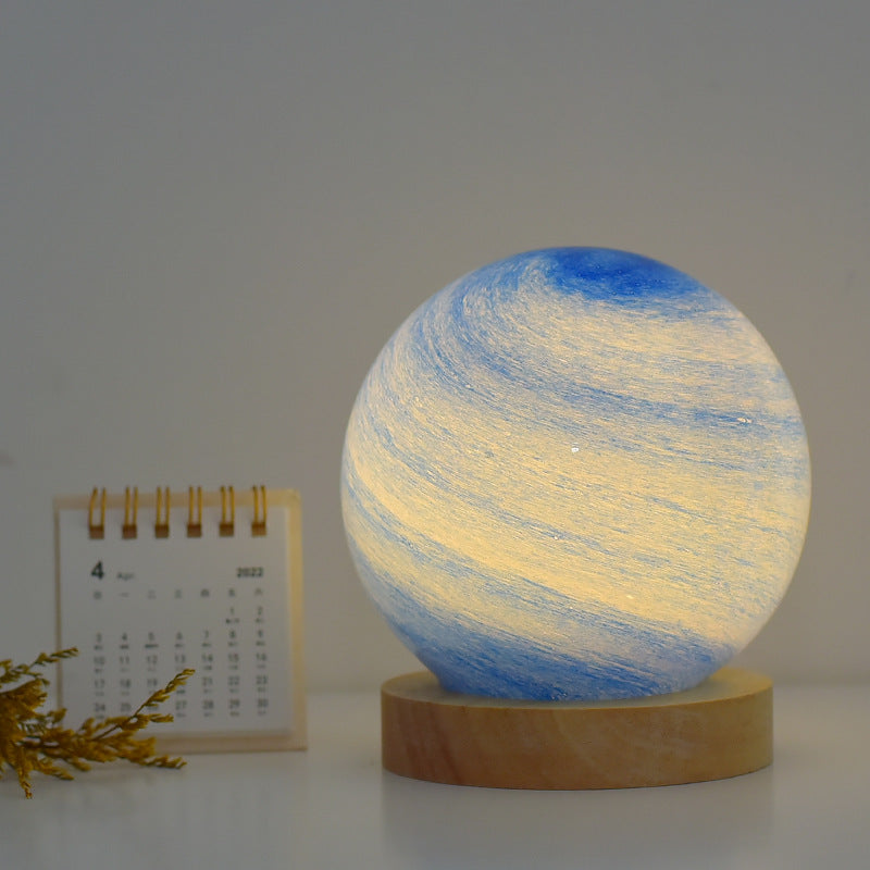 Nordic Planet Table Lamp with USB Power