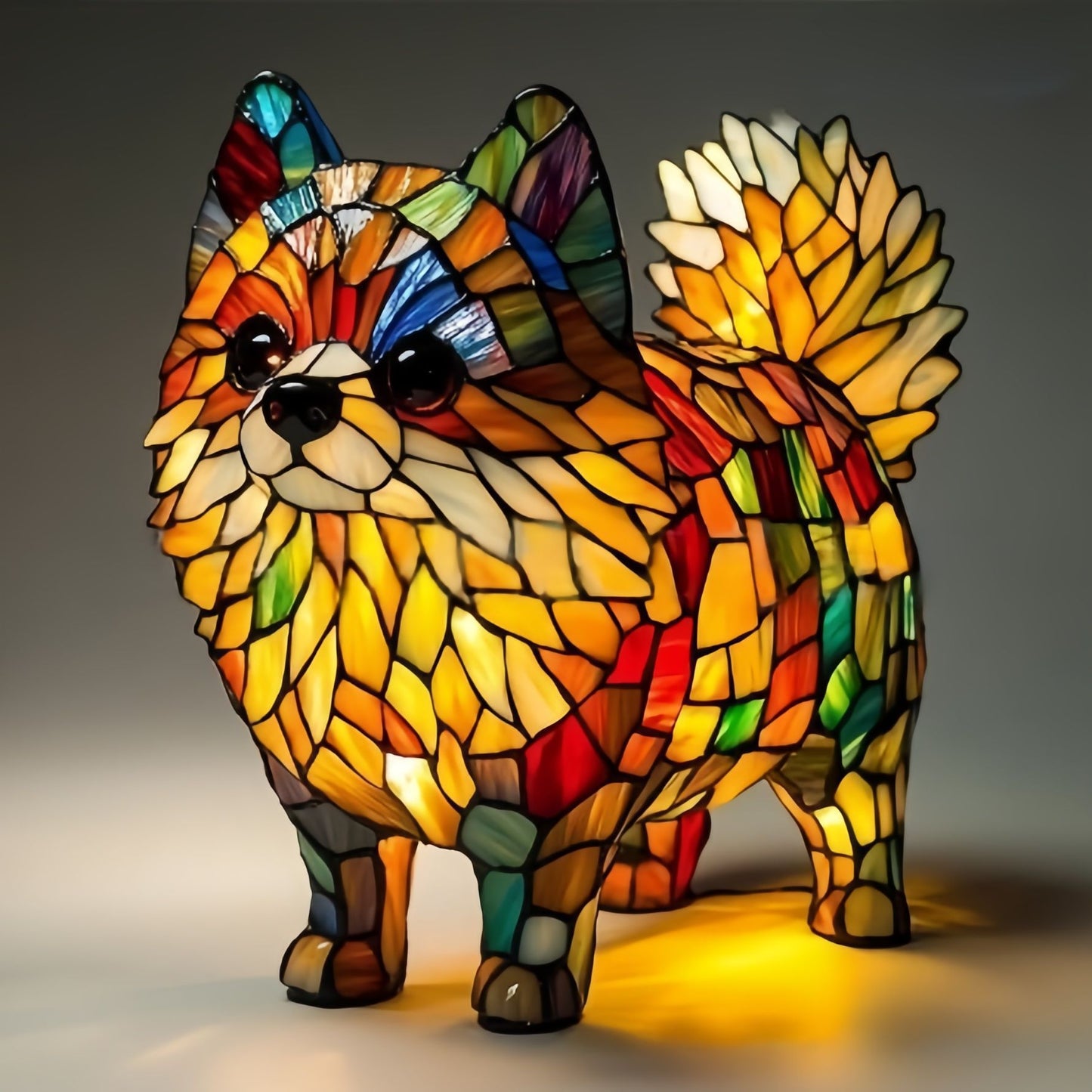 Resin Statue LED Light Ornament