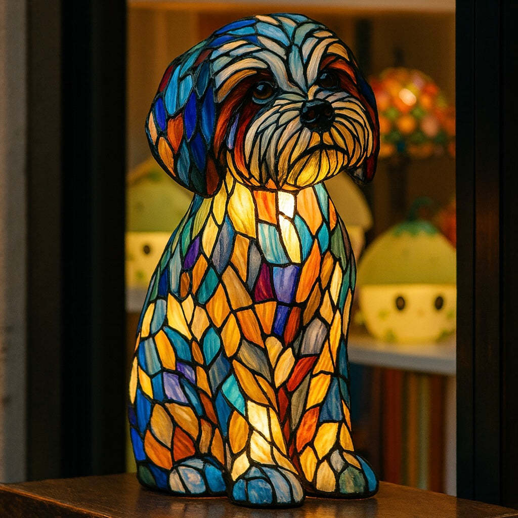 Resin Statue LED Light Ornament