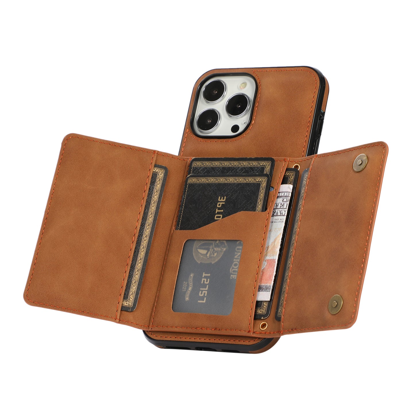 Wallet Style Leather Phone Case