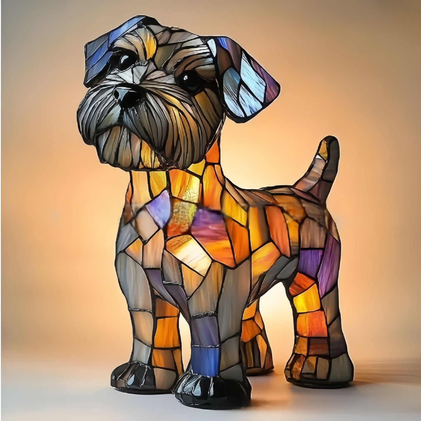 Resin Statue LED Light Ornament