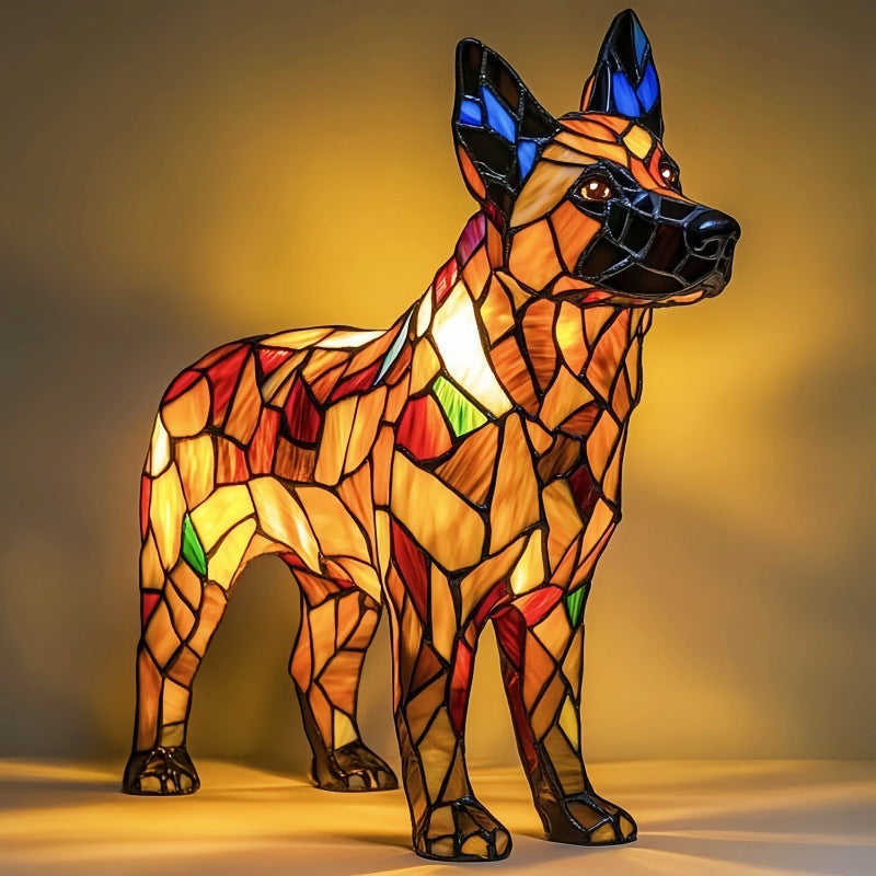 Resin Statue LED Light Ornament