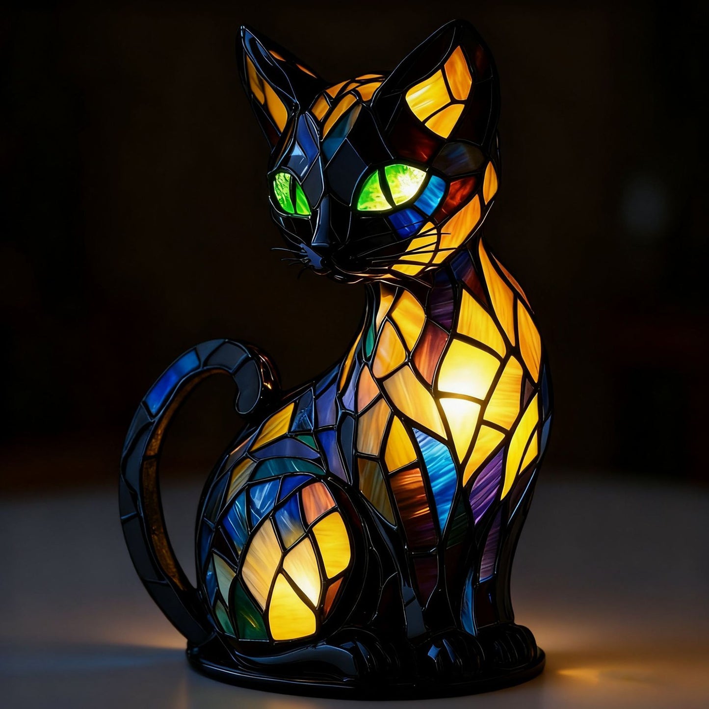 Resin Statue LED Light Ornament