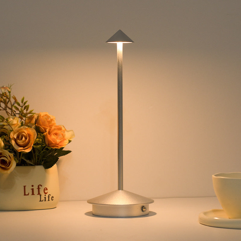 Mushroom Touch Table Lamp with USB Charging