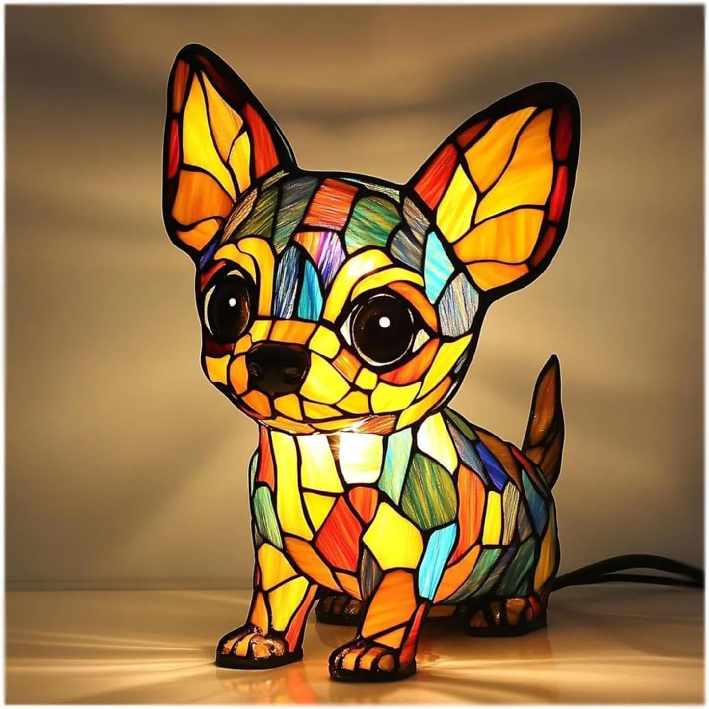 Resin Statue LED Light Ornament